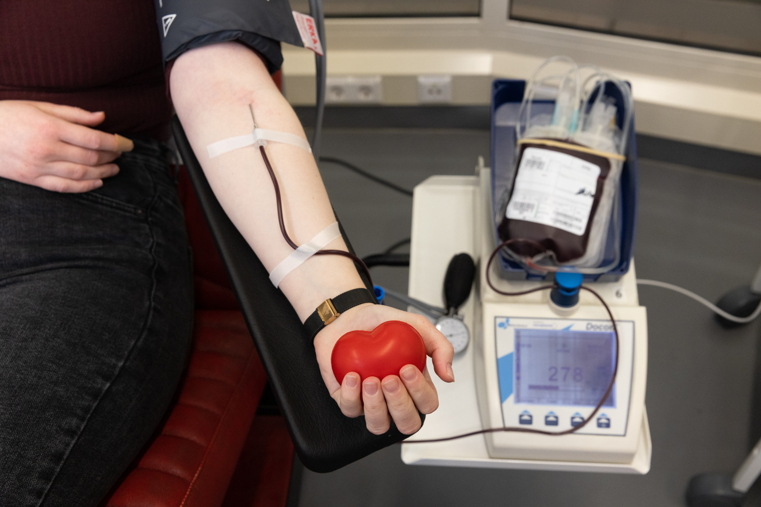 Jede Blutspende rettet Leben.